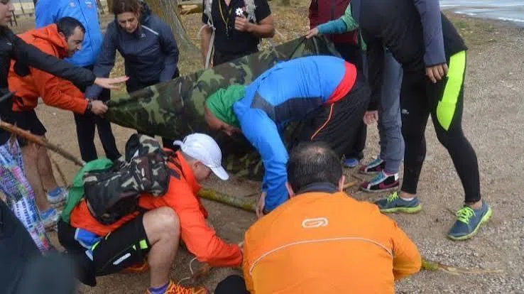 Detalle del reto de Aventura en el pueblo abandonado en Madrid