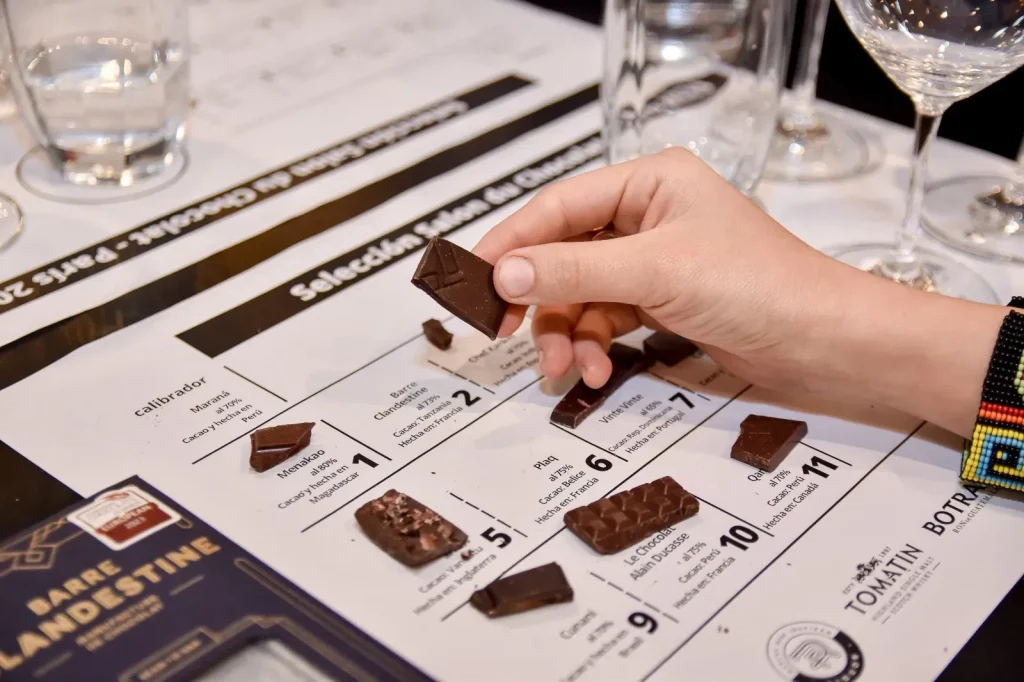 Cata de chocolate para empresas en Madrid