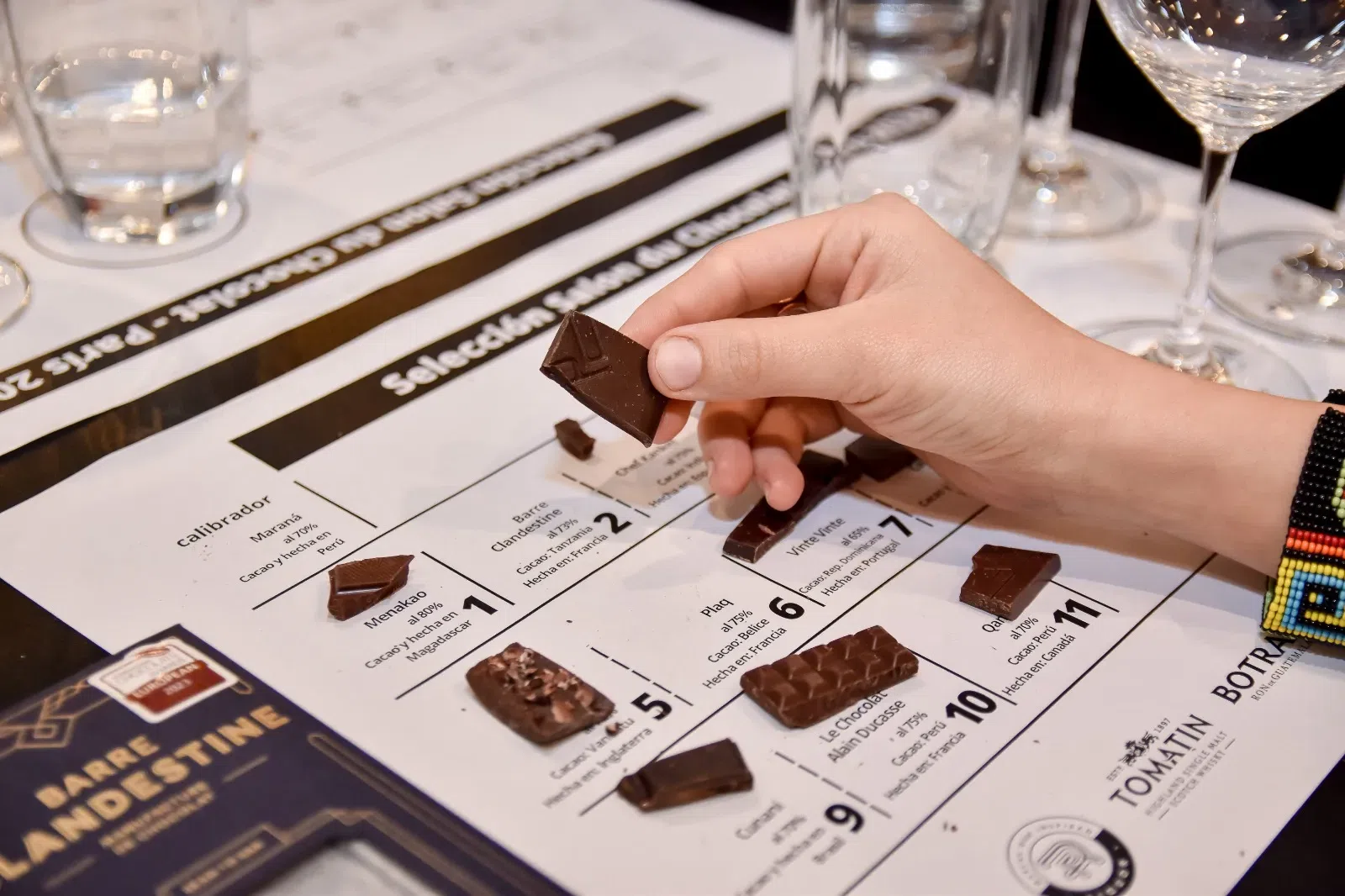 Cata de chocolate para empresas en Madrid