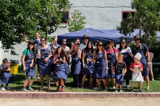 Grupo durante la actividad de Family Day para empresas en Madrid