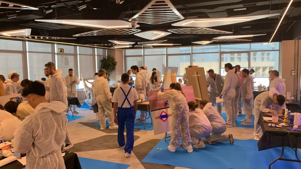 Graffiti Team Building para empresas en Madrid