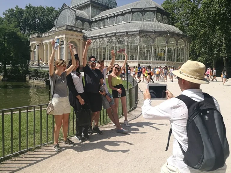 Gymkhana por El Retiro para empresas en Madrid