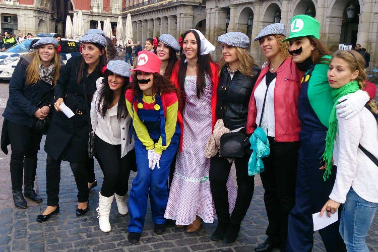 Momento de la experiencia de Gymkhana por Madrid en Madrid