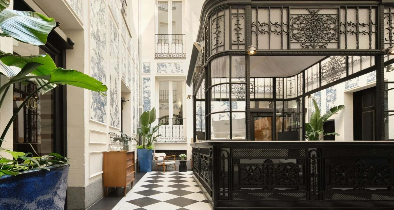Only YOU Boutique Hotel Madrid: vista del espacio